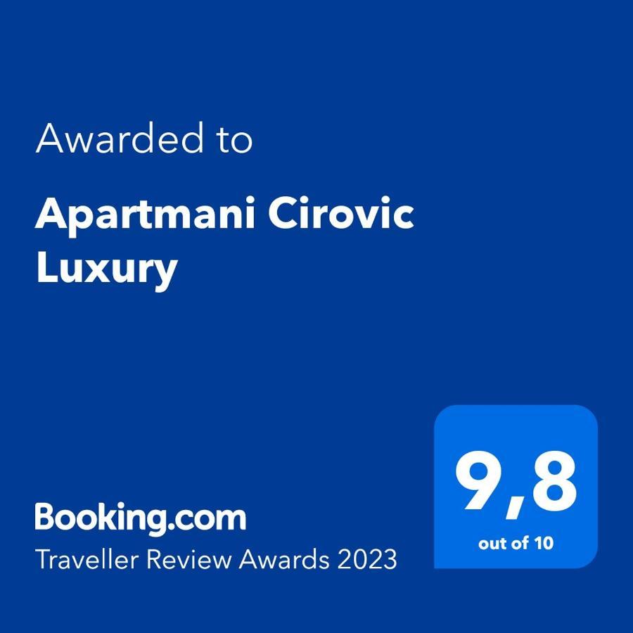 Apartmani Cirovic Luxury Herceg Novi Ngoại thất bức ảnh